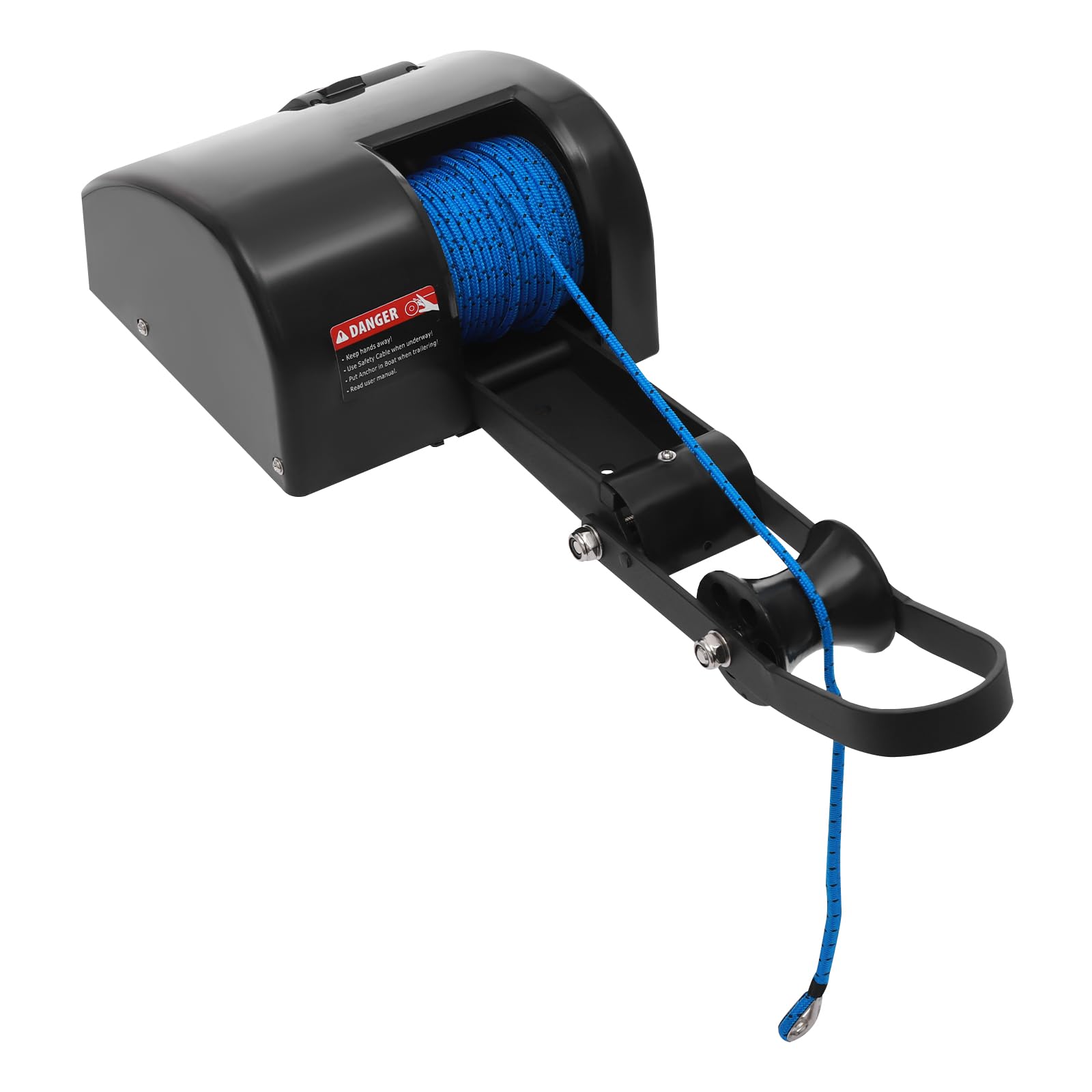 Amazon.com: Boat Marine Electric Anchor Winch, 35 Lbs Black Boat